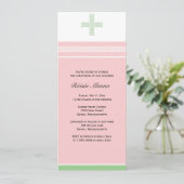 《キリスト教》洗礼式や命名式/バプテスマ招待状 招待状 (スタンド正面)