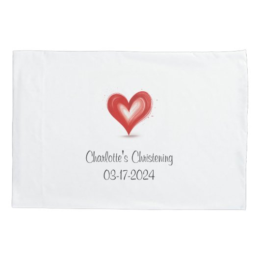 《キリスト教》洗礼式や命名式，バプテスマ，共産主義の贈り物，ゴッドチャイルド， 枕カバー (裏面)