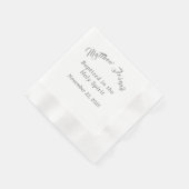 《キリスト教》洗礼式や命名式/バプテスマ 縁ありカクテルナプキン (角)