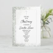 《キリスト教》洗礼式や命名式 招待状 (スタンド正面)