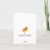 《キリスト教》洗礼式や命名式/洗礼サンキューカード サンキューカード (裏面)