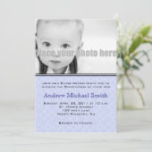 《キリスト教》洗礼式や命名式/洗礼/奉仕写真招待状 招待状 (スタンド正面)