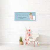 《キリスト教》洗礼式や命名式*背景色の選択 横断幕 (インサイチュ)