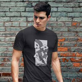 キリスト教 祈りなさい 絶え間なく 現代デザイン Tシャツ