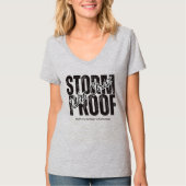 キリスト教 祈り 信仰 聖書 グラフィック Tシャツ (正面)