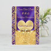 キリスト教 結婚記念日 救いの日 保存カード 招待状 (スタンド正面)