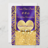 キリスト教 結婚記念日 救いの日 保存カード 招待状 (正面)