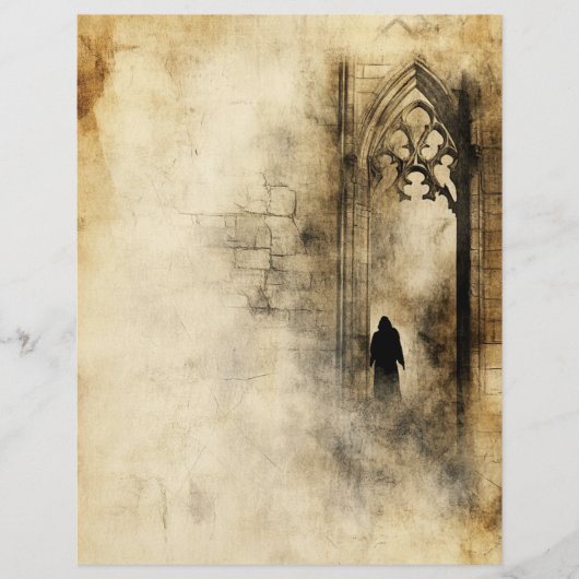 キリスト教 聖書 祈り 日記 ヴィンテージ パーチメント (正面)