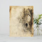 キリスト教 聖書 祈り 日記 ヴィンテージ パーチメント (スタンド正面)