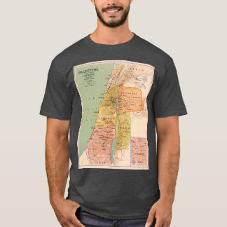キリスト時代のパレスチナの地図70A Tシャツ
