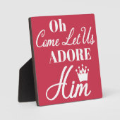 キリスト来教の聖降誕祭を祝おう フォトプラーク (正面)