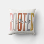 キリスト枕に根ざす クッション (裏面)