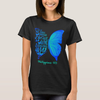 キリスト様から力をいただきすべてできるギフト Tシャツ