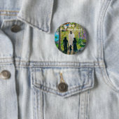 キリスト標準ボタンを使用して歩く 缶バッジ (インサイチュ)