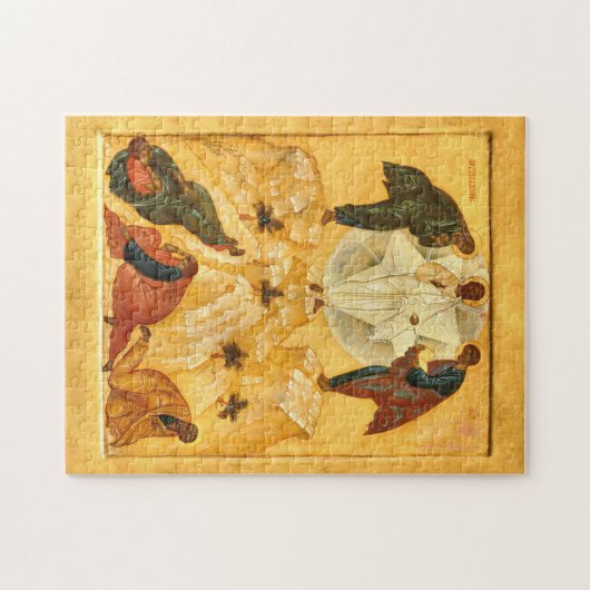 キリスト正教会のアイコンの変容 ジグソーパズル (横)