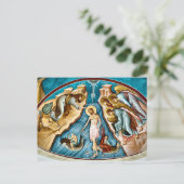 キリスト正教会のバプテスマ ポストカード (スタンド正面)