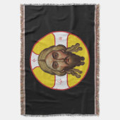 キリスト正教会の顔 スローブランケット (正面縦)