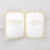 キリスト正統復活祭の復活 箔シーズンカード (内側レイダウン)