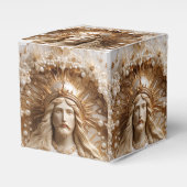 キリスト王 ゴールド＆パール フェイバーボックス (正面サイド)