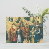 キリスト磔刑への道のルート (スタンド正面)