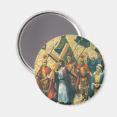 キリスト磔刑への道のルート マグネット (正面/裏面)