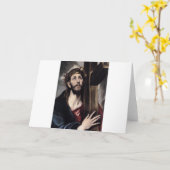 キリスト磔刑像（1580） カード (黄色い花)