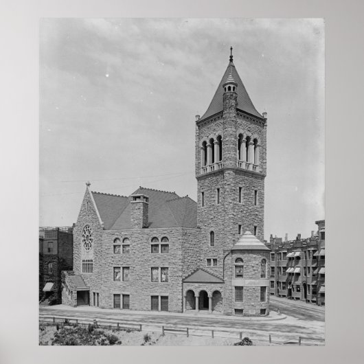 キリスト科学者の最初の教会(1894年) ポスター (正面)