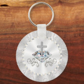 キリスト素晴らし教政党の大事な行事の恩恵 キーホルダー (裏面)