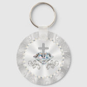 キリスト素晴らし教政党の大事な行事の恩恵 キーホルダー (裏面)