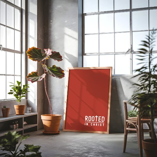 キリスト素朴教信仰引用文ポスター ポスター