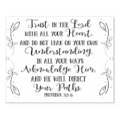 キリスト素朴教聖書聖句タイポグラフィ ラバースタンプ (インプリント)