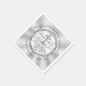 キリスト結婚教のテーマアイディア、クリスチャンの結婚 スタンダードカクテルナプキン (角)