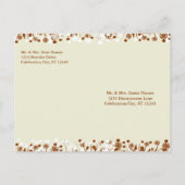 キリスト結婚教の自然愛は決して失敗しない インビテーションポストカード (裏面)