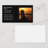 キリスト結婚教牧師テーマ名刺 名刺 (正面/裏面)