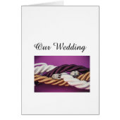 キリスト結婚教発表カード (正面)