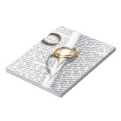 キリスト結婚教聖書院 ノートパッド (回転)