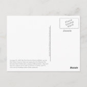 キリスト統一された第一教会 ポストカード (裏面)