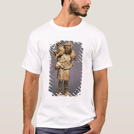 キリスト羊飼い(アイボリー) Tシャツ (正面)