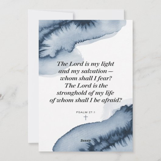 キリスト肯定カードの強さと勇気 シーズンカード (裏面)