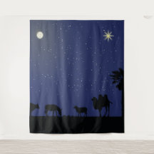 キリスト誕生の場面 背景装飾またはクリスマス劇