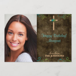 キリスト誕生日パーティーの写真 私はすべてのことができます 招待状