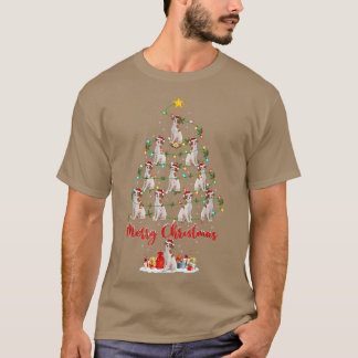 キリスト誕生日 サンタマッチング ブリタニー スパニエル クリスマス Tシャツ