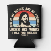 キリスト賛美教詩篇91 缶クーラー (裏面)