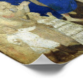 キリスト運の十字架と祖父母の癒し ポスター (角)