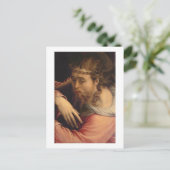 キリスト運の十字架1540年～45年(油パネル) ポストカード (スタンド正面)