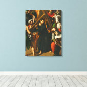 キリスト運の十字架 キャンバスプリント (インサイチュ (ウッドフロア))