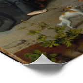 キリスト運の十字架 ポスター (角)