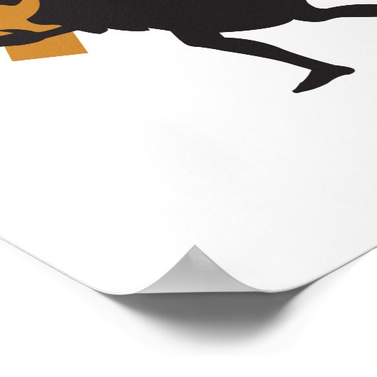 キリスト運の十字架 ポスター (角)