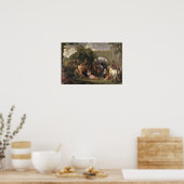 キリスト運の十字架， 1688 ポスター (キッチン)