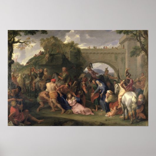 キリスト運の十字架， 1688 ポスター (正面)